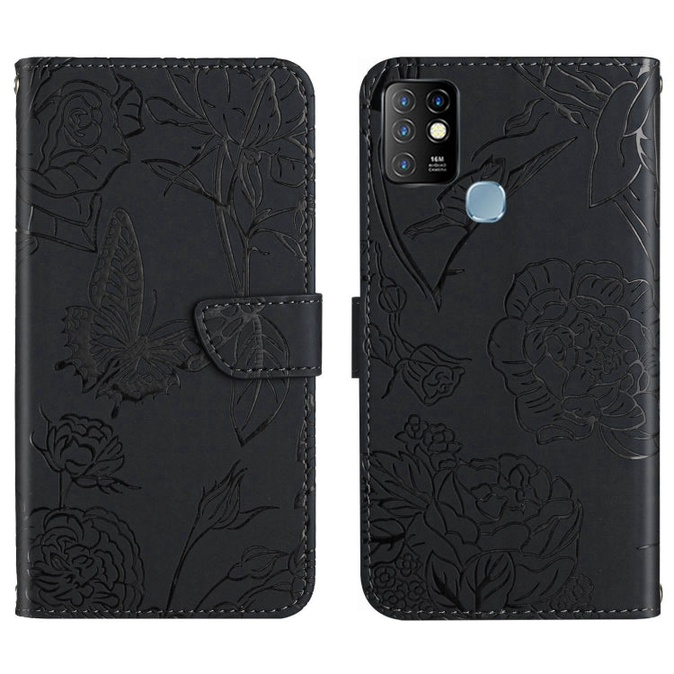 Custodia in pelle con supporto e slot carte per Infinix Hot 10, 10i/Smart 5 Pro