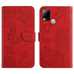 Custodia in pelle con supporto e slot carte per Infinix Hot 10, 10i/Smart 5 Pro