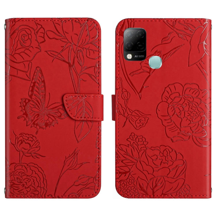 Custodia in pelle con supporto e slot carte per Infinix Hot 10, 10i/Smart 5 Pro