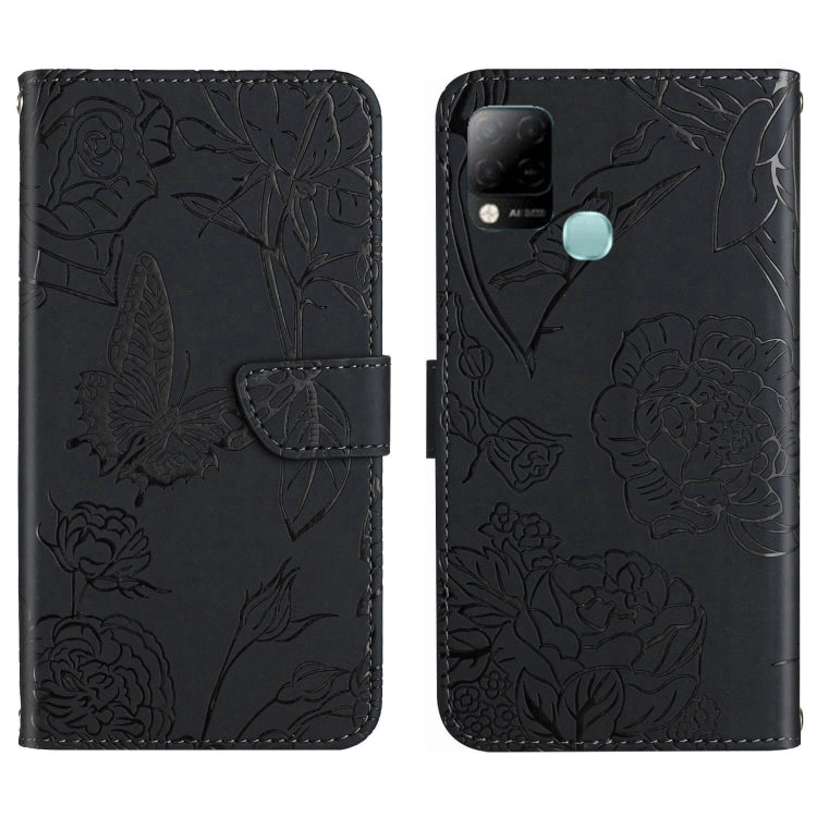 Custodia in pelle con supporto e slot carte per Infinix Hot 10, 10i/Smart 5 Pro