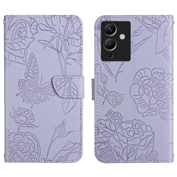 Custodia in pelle con supporto e slot carte per Infinix Note 12 G96, Hot 11s NFC