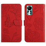 Custodia in pelle con supporto e slot carte per Infinix Note 12 G96, Hot 11s NFC