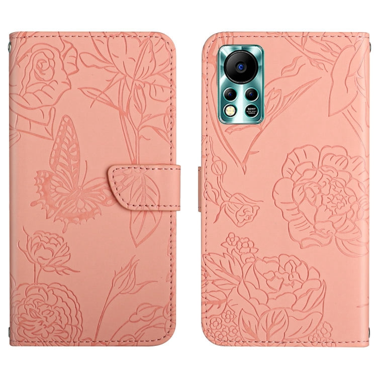 Custodia in pelle con supporto e slot carte per Infinix Note 12 G96, Hot 11s NFC