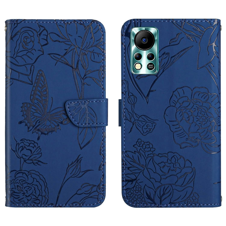 Custodia in pelle con supporto e slot carte per Infinix Note 12 G96, Hot 11s NFC