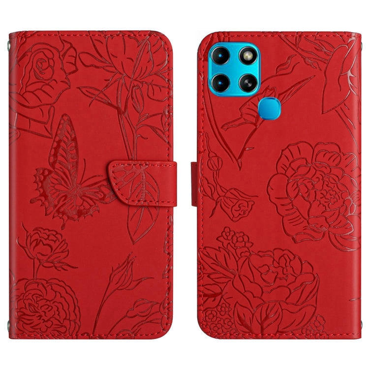 Custodia in pelle con supporto e slot carte per Infinix Note 12 G96, Hot 11s NFC