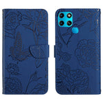 Custodia in pelle con supporto e slot carte per Infinix Note 12 G96, Hot 11s NFC