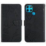 Custodia in pelle con supporto e slot carte per Infinix Note 12 G96, Hot 11s NFC