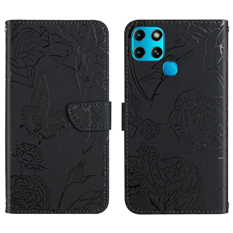 Custodia in pelle con supporto e slot carte per Infinix Note 12 G96, Hot 11s NFC