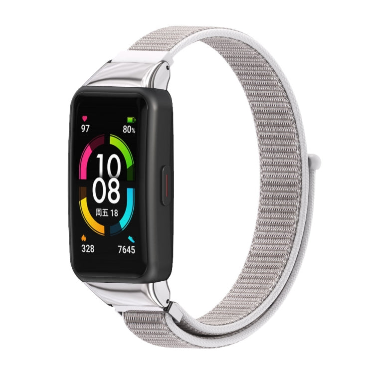 Cinturino in nylon traspirante per Huawei Band 6