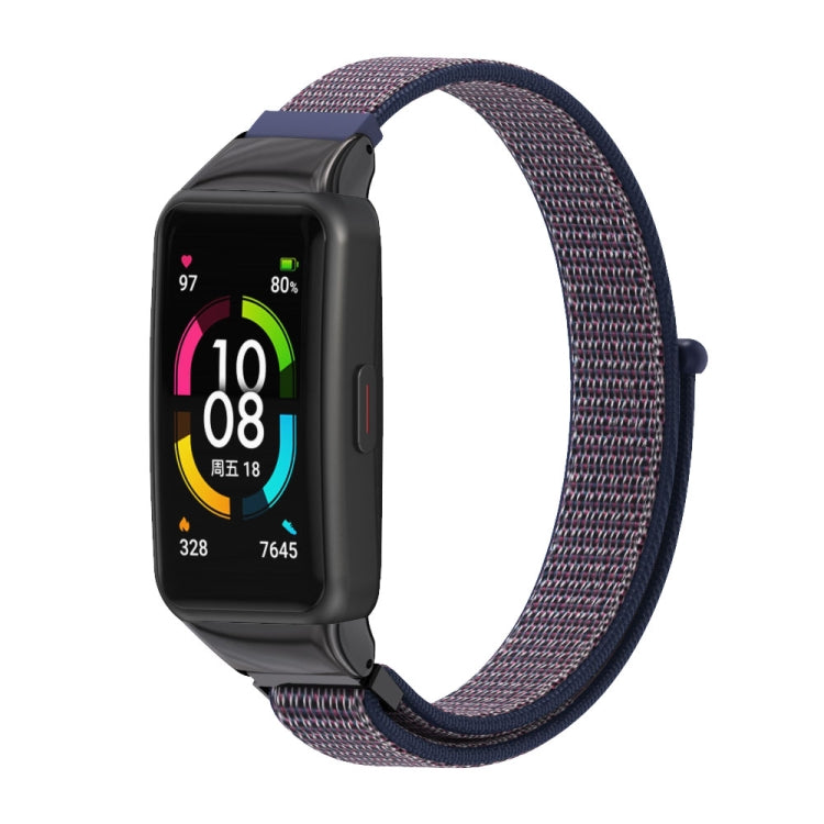 Cinturino in nylon traspirante per Huawei Band 6