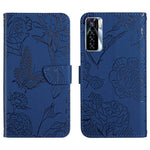 Custodia in pelle con supporto e slot per carte per Tecno Camon 17 Pro, 17P, 18i