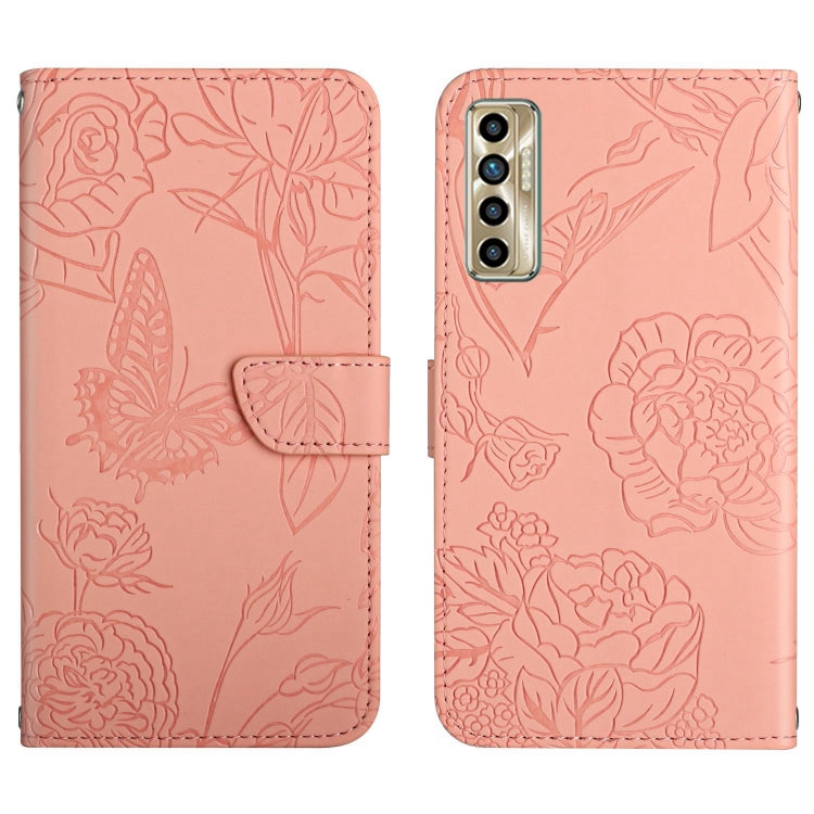 Custodia in pelle con supporto e slot per carte per Tecno Camon 17 Pro, 17P, 18i