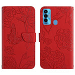 Custodia in pelle con supporto e slot per carte per Tecno Camon 17 Pro, 17P, 18i