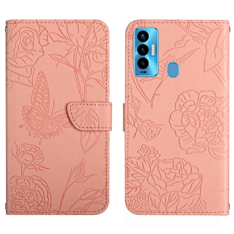 Custodia in pelle con supporto e slot per carte per Tecno Camon 17 Pro, 17P, 18i