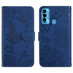 Custodia in pelle con supporto e slot per carte per Tecno Camon 17 Pro, 17P, 18i