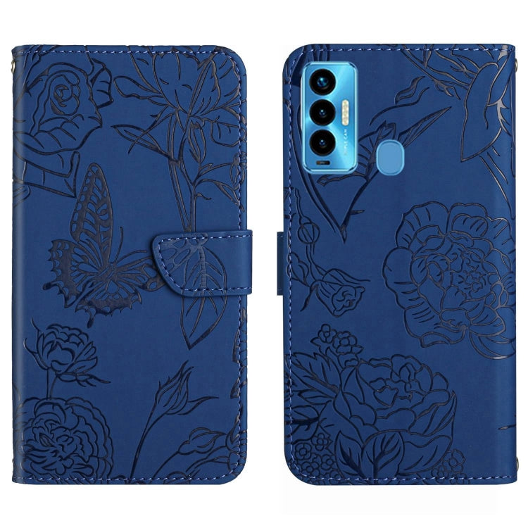 Custodia in pelle con supporto e slot per carte per Tecno Camon 17 Pro, 17P, 18i