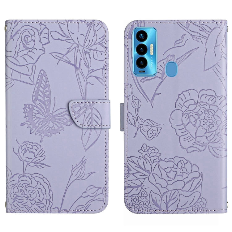 Custodia in pelle con supporto e slot per carte per Tecno Camon 17 Pro, 17P, 18i