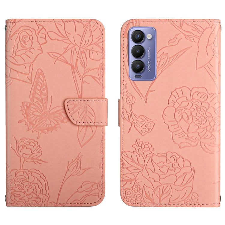 Custodia in pelle con supporto e slot per carte per Tecno Camon 17 Pro, 17P, 18i
