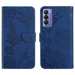 Custodia in pelle con supporto e slot per carte per Tecno Camon 17 Pro, 17P, 18i
