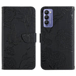 Custodia in pelle con supporto e slot per carte per Tecno Camon 17 Pro, 17P, 18i