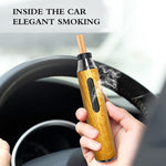 Posacenere portatile per auto con maniche in silicone