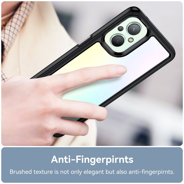 Custodia acrilico TPU per OPPO F21 Pro 5G serie colorata