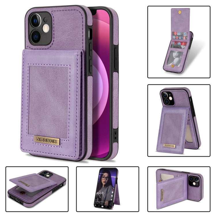 Custodia portafoglio RFID per iPhone 12 mini e 13