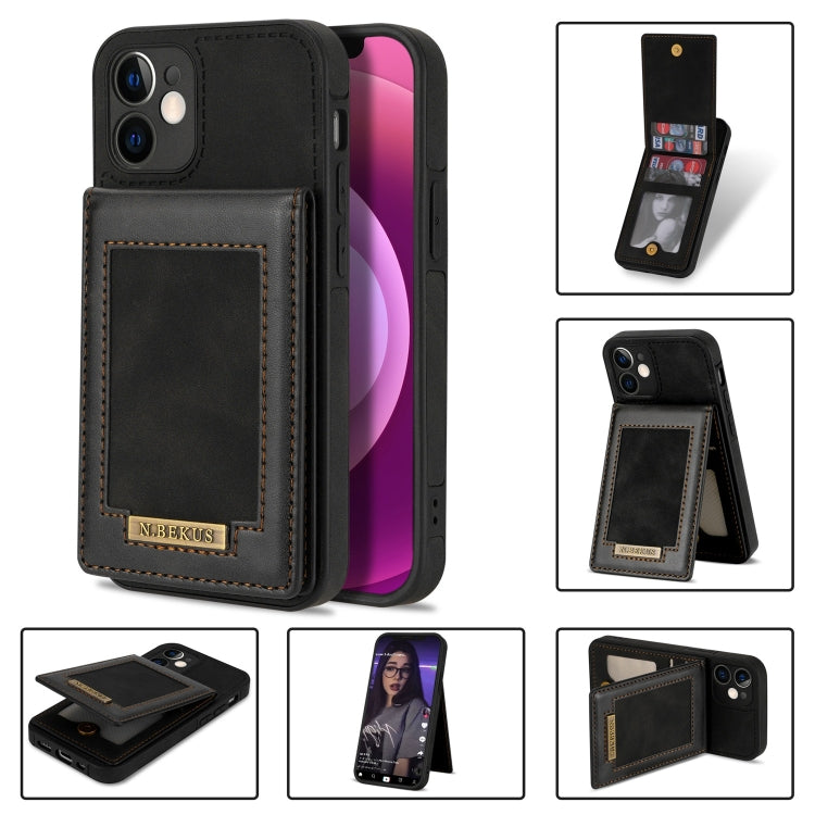 Custodia portafoglio RFID per iPhone 12 mini e 13