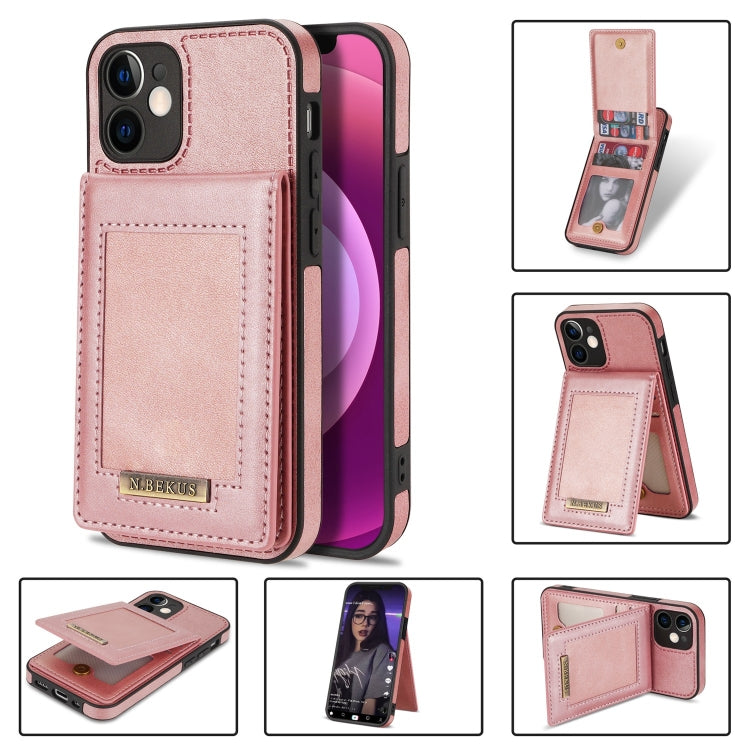 Custodia portafoglio RFID per iPhone 12 mini e 13
