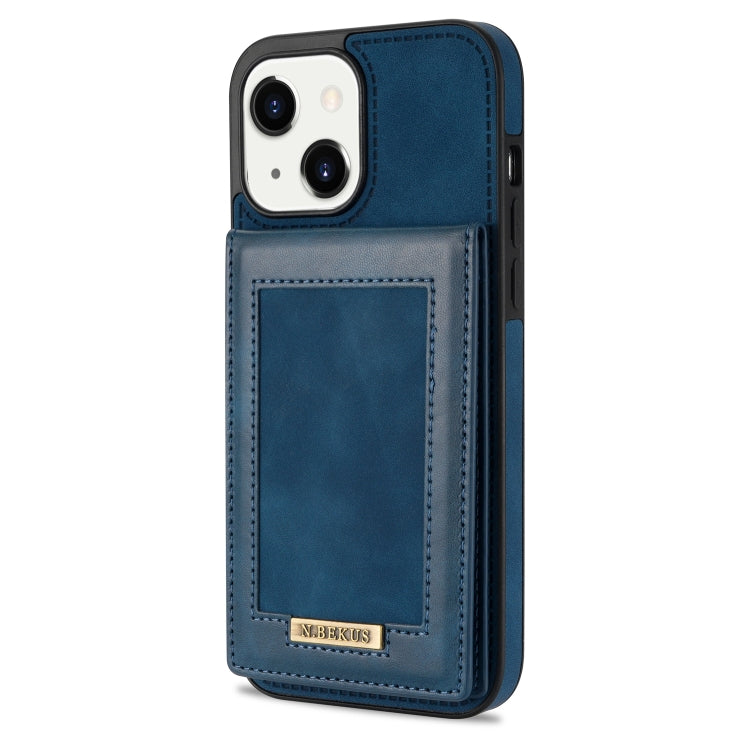 Custodia portafoglio in pelle con slot carte per iPhone 13 mini
