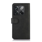 Custodia in pelle con trama di mucca per OnePlus Ace Pro / 10T