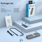Alloggiamento SSD ORICO M.2 NVMe USB4 40 Gbps