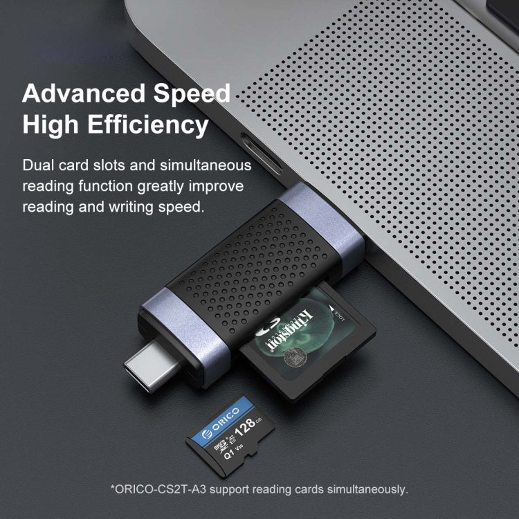 Lettore schede USB 3.0 doppia porta TF/SD ORICO CS2D-A3