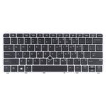 Tastiera retroilluminata USA per HP EliteBook 840 G1/G3
