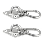 Gancio da soffitto in acciaio inox per sacchi e altalene