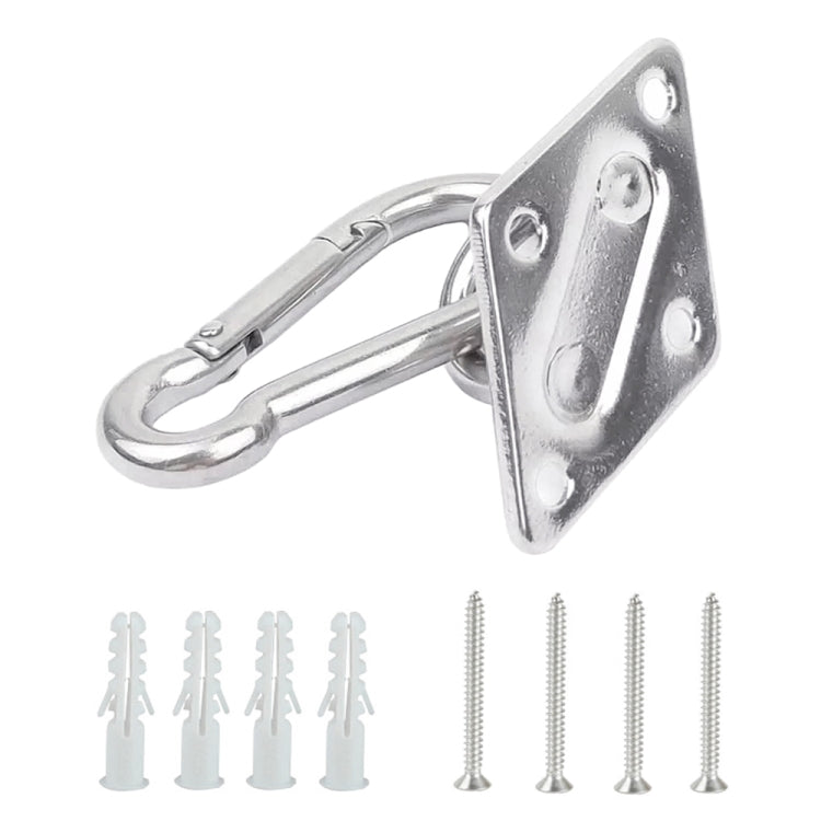 Gancio da soffitto in acciaio inox per sacchi e altalene