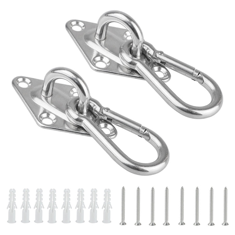 Gancio da soffitto in acciaio inox per sacchi e altalene