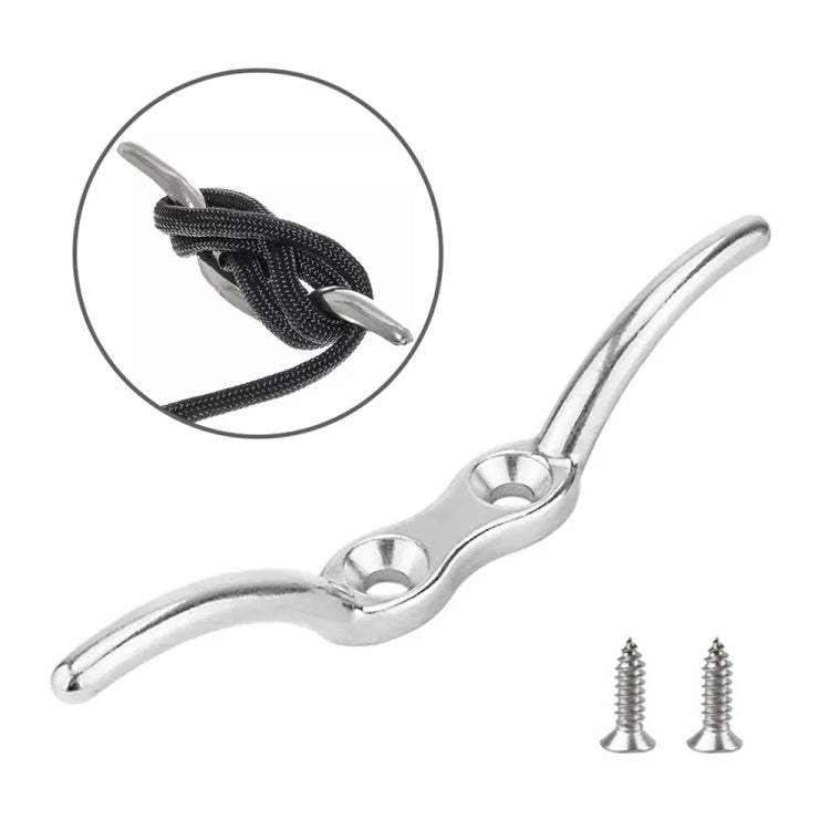 Gancio per asta portabandiera in acciaio inox 316