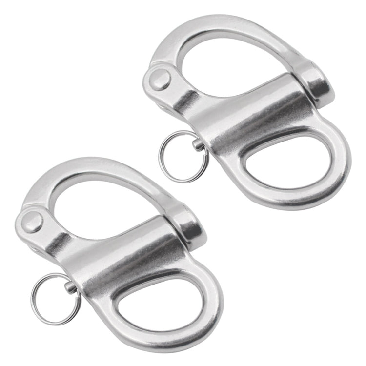 Grillo fisso a molla in acciaio inox 316, 35mm e 52mm
