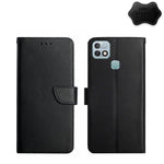 Custodia flip orizzontale in vera pelle per Infinix Hot e Note