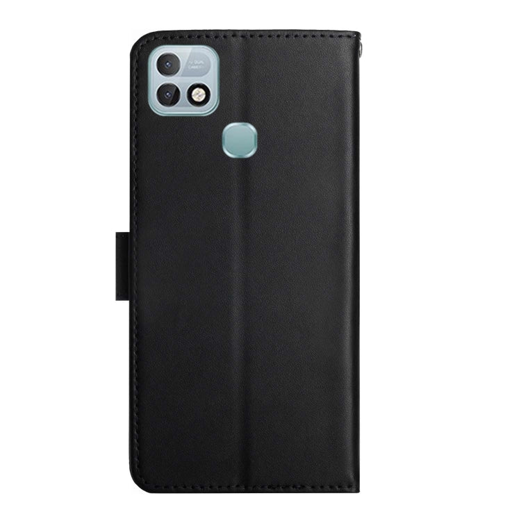 Custodia flip orizzontale in vera pelle per Infinix Hot e Note