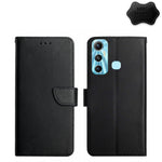 Custodia flip orizzontale in vera pelle per Infinix Hot e Note