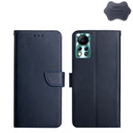 Custodia flip orizzontale in vera pelle per Infinix Hot e Note
