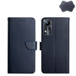 Custodia flip orizzontale in vera pelle per Infinix Hot e Note