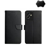 Custodia flip orizzontale in vera pelle per Infinix Hot e Note