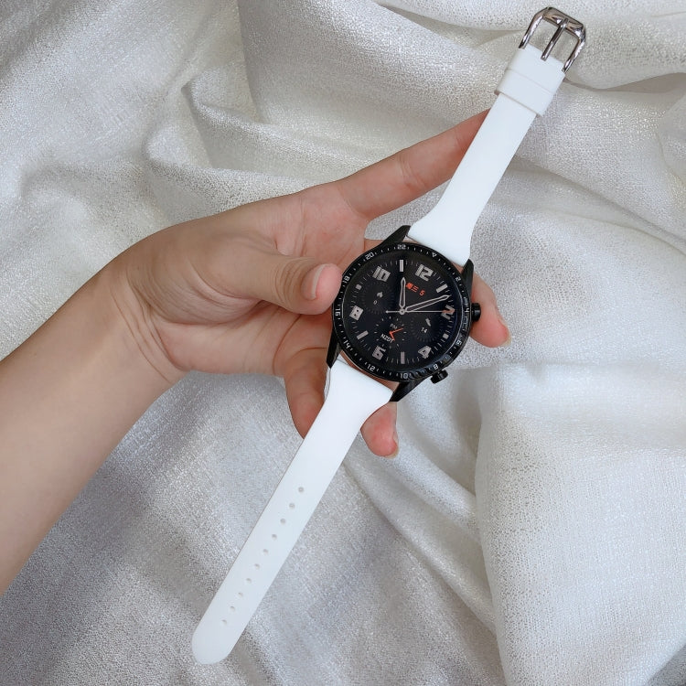 Cinturino universale in silicone 20mm per smartwatch