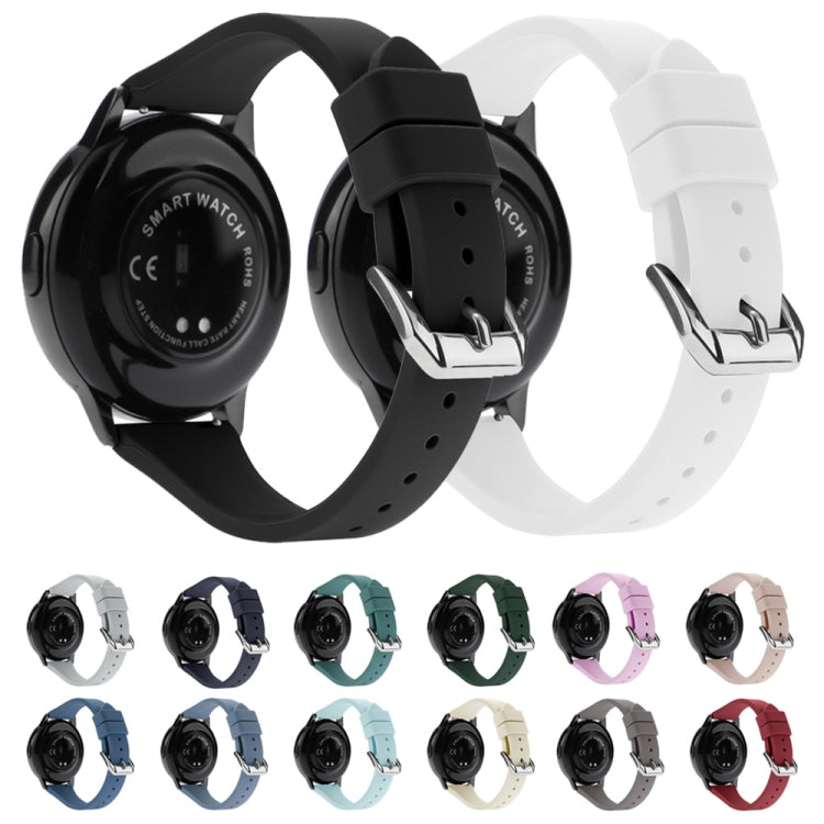 Cinturino universale in silicone 20mm per smartwatch