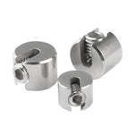 Clip fissa per cavo metallico in acciaio inox 316