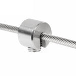 Clip fissa per cavo metallico in acciaio inox 316