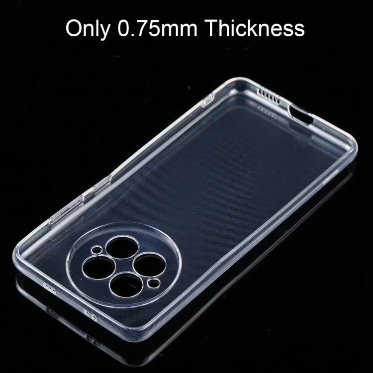 Custodia TPU trasparente ultrasottile 0,75 mm per Huawei Mate 50, ZTE nubia Red